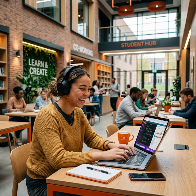 Students at Be Campus Academy Kottakkal